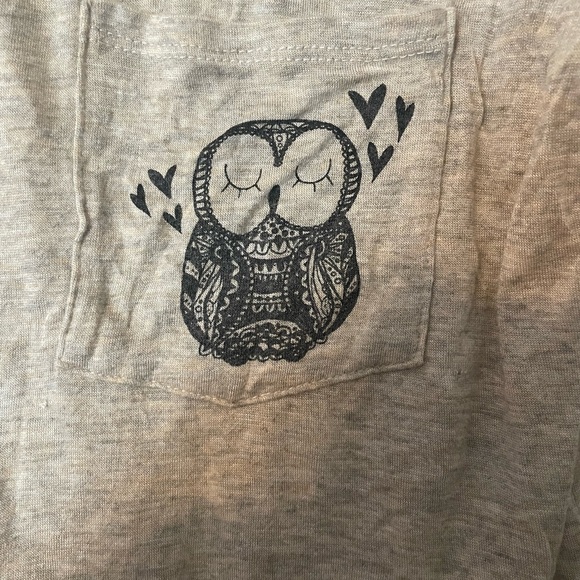 Owl Pocket Tee - Picture 4 of 6